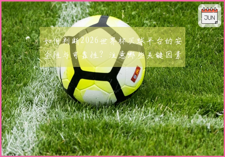 如何判断2026世界杯买球平台的安全性与可靠性？注意哪些关键因素？