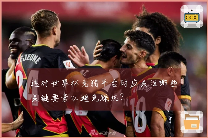 选对世界杯竞猜平台时应关注哪些关键要素以避免踩坑？