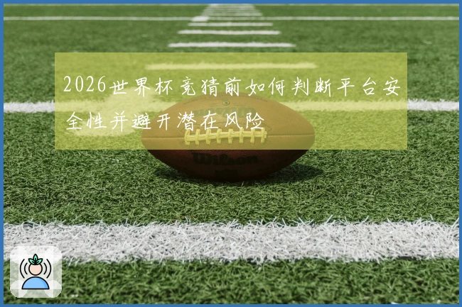 2026世界杯竞猜前如何判断平台安全性并避开潜在风险